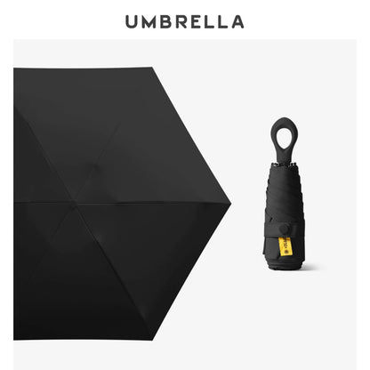 Lightweight Mini Foldable Rain Umbrella Traveling Size Sun Umbrella for Outdoor Use Sun Protections