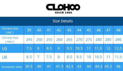 CLOHOC two layer cowhide business casual shoes breathable soft sole comfortable classic lace-up men's shoes