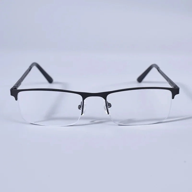Light Half Frame Reading Glasses Blue Light For Presbyopia Eyeglasses with Diopters +1.0+1.25+1.5+1.75+2.0+2.25+2.5+2.75+3.0+4.0