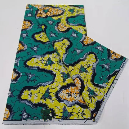 African Ankara prints batik patchwork fabric real wax African sewing material 100% cotton good quality tissu for dress crafts