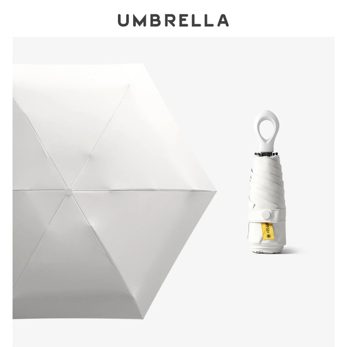 Lightweight Mini Foldable Rain Umbrella Traveling Size Sun Umbrella for Outdoor Use Sun Protections