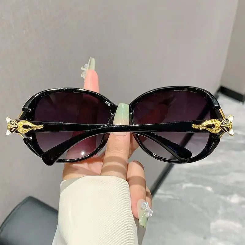 New Vintage Big Frame Sunglasses Woman Vintage Brand Travel Classic Sun Glasses Female Fashion Retro Eyewear UV400