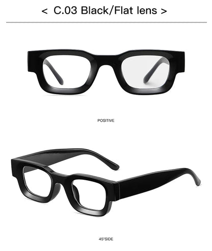 New Retro Small Square Glasses Frame Anti Blue Light Computer Reading Glasses For Men And Women Radiation Protection Eyeglasses