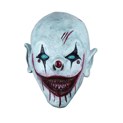 Horror Clown Mask Headgear Party Carnaval Mask Joker Cosplay Bloody Devil Killer Joker Latex Helmet Halloween Prank Props
