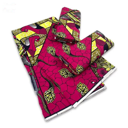 Ankara Fabric African Real Wax Print Cotton 100% New Design 2024 Tissus Wax Africain Patchwork Fabric For Dress 6yard Sales Soft