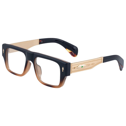 New High-grade Reading Glasses Blocking Blue Light Presbyopia Eyewear Brand Design Men's Business Prescription Glasses