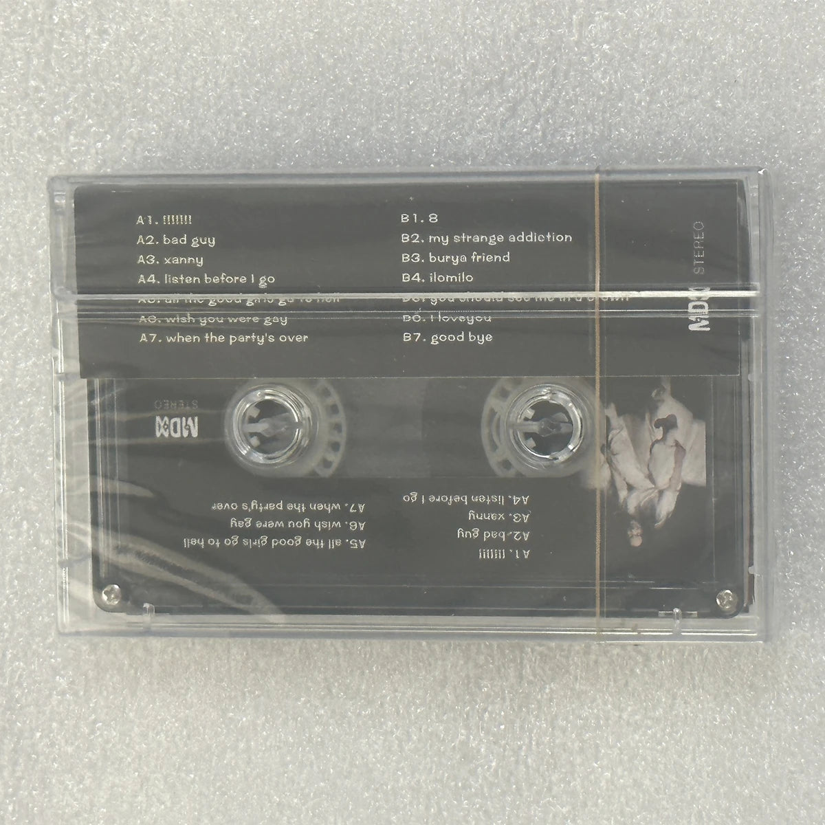 EU US Pop Music Tape Dont Smile at Me Album Ocean Eyes Cassettes Cosplay Walkman Recorder Car Soundtracks Box Party Music Gifts