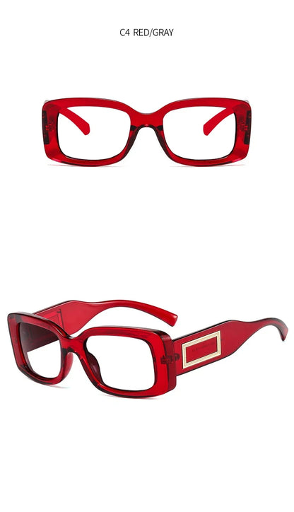 Vintage Black Square Reading Glasses Women 2025 Luxury Brand Blue Light Blocking Computer Presbyopia Eyeglasses Diopter 0~+ 6.00