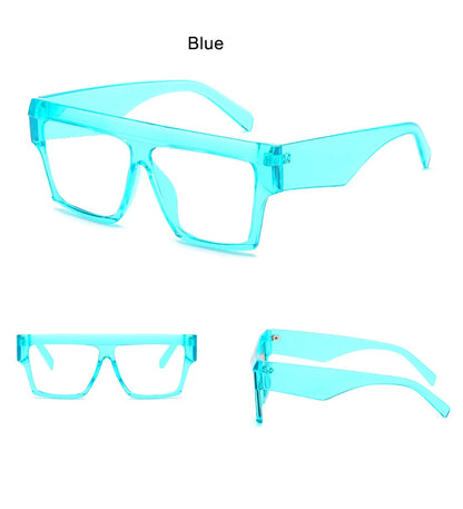 Square Reading Glasses Women Men Luxury Brand Magnifying Oversized Eyeglasses +1.5 +3 +6 Fashion Retro Blue Light Glasses