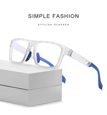 Men TR90 Anti Fog Eyeglasses Frame Blue Light Blocking Lenses Women Computer Glasses Prescription Myopia Reading Eyewear Frame