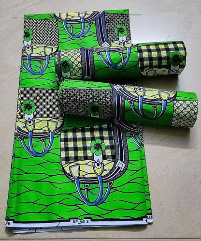 African Wax Fabric High Quality Wax Nigerian Ankara Block Prints New Arrivals Batik Fabric Dutch Pagne 100% Cotton For Sewing