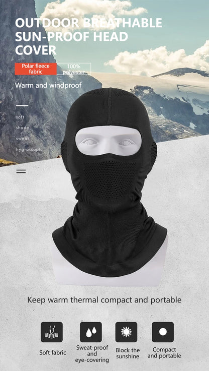 GTUBIKE Breathable Balaclava Hat High Elastic Motorcycle Full Face Mask Bicycle Ski Motorcycle Helmet Inner Cap Scarf Headgear