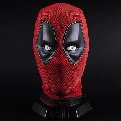 Festive Deadpool Mask Cosplay Costume Prop Full Head Helmet for Carnival Masquerade Stage Performance Costume to Halloween Party