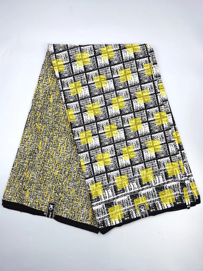Ankara Fabric African Real Wax Print Fabric 100% Cotton High Quality 6 Yards African Fabric for Party Dress Nigeria