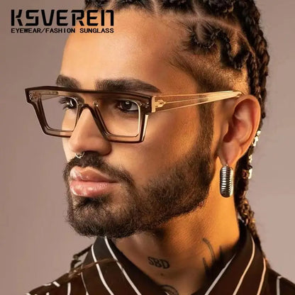 TR90 Vintage Square Anti Blue Light Reading Glasses Prescription Glasses Frame For Men Women Optical Glasses Presbyopic Eyewear