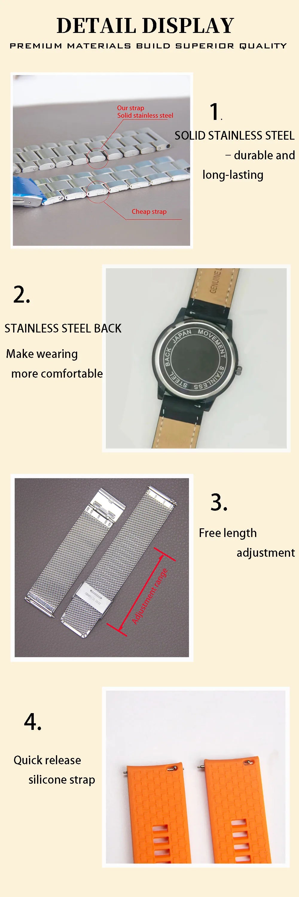 Guitar Bass Pattern Universal for Men Women Souvenir Composer Rose Gold Man Watch Silver Watches Black Bracelet Gift Clock