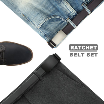 Men Leather Belt Automatic Buckle Belt Fashion Alloy Belts Genune Leather Luxury Belts for Men Business Luxury Designer Clothes