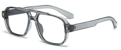 Blue Light Resistant Presbyopia Glasses for Men and Women Elegant Green Square Eyeglasses Frames Comfortable Reading Glasses