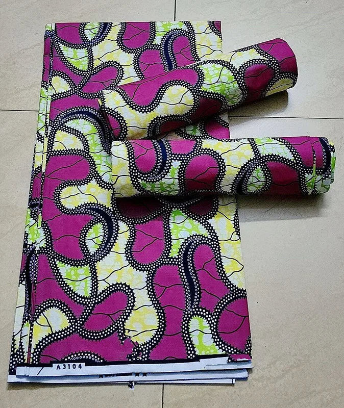 African Wax Fabric High Quality Wax Nigerian Ankara Block Prints New Arrivals Batik Fabric Dutch Pagne 100% Cotton For Sewing