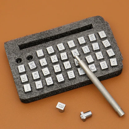 Leather alphanumeric stamp, DIY handmade leather carving personalized movable type seal, stainless steel material, 36 piece set

Sip & Blot / Sip And Blot / Sip&Blot / SipAndBlot