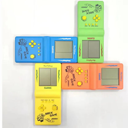 2026 New Large-screen Tetris Game Console Nostalgic Classic Black and White Electronic Handheld Game Console