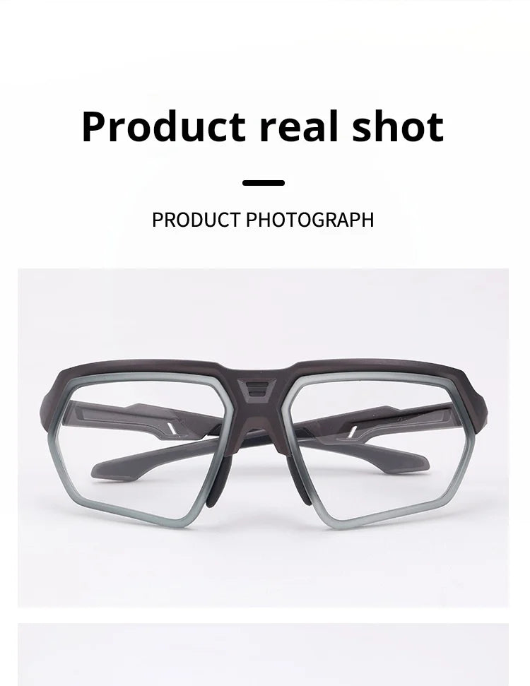 MOMOJA Cycling Glasses Integrated Windproof Goggles Football Badminton Basketball Men and Women Sports Prescription Glasses T11