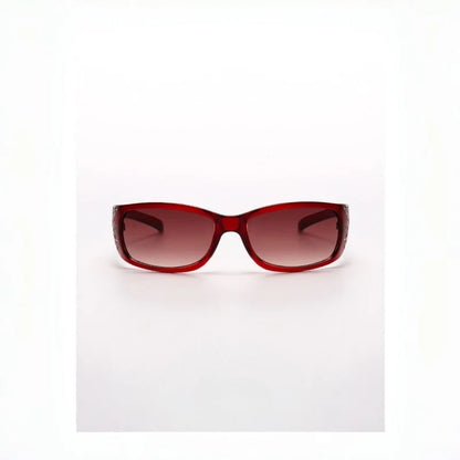 New Printed Diamond Studded Retro Cat Eye Women's Sunglasses Personalized And Trendy Outdoor Sun Protection Sunglasses