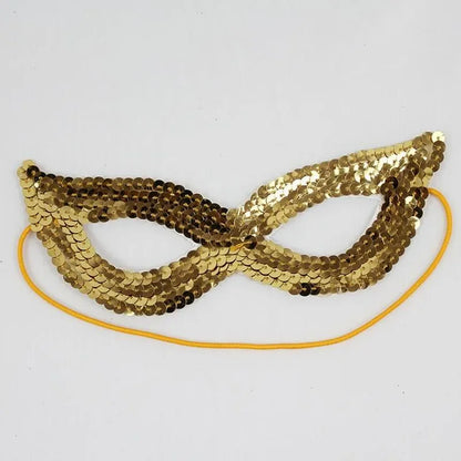 20pcs Women Girl Sequins Sexy Cat Eye Mask Venetian Carnival Masquerade Half Face Ball Masks Birthday Party  Wedding Festival