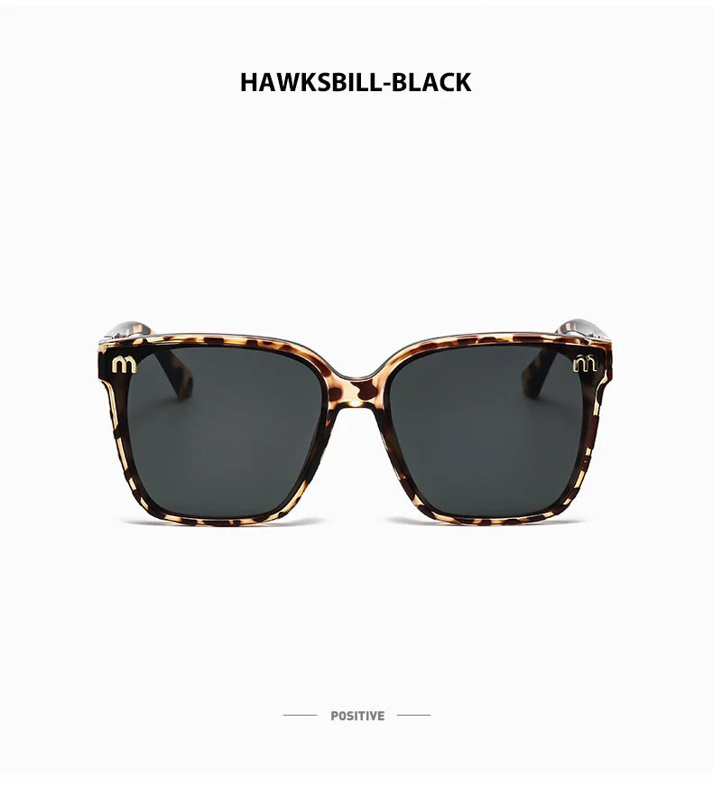 2026 New Fashion Brand Luxury Designer Sunglasses Women Letter Vintage Square Trendy Shades Glasses Elegant Party Top Sunglasses