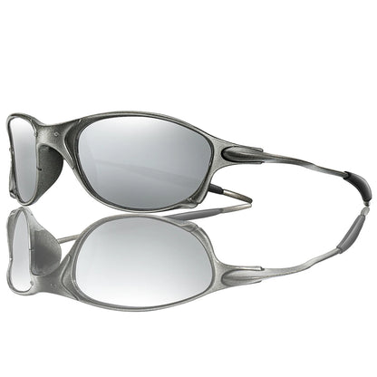 Men Women Sunglasses Metal and Plastic Light weight Frame UV400 Outdoor Sports Fishing Cycling Running, Hiking, Driving Goggles