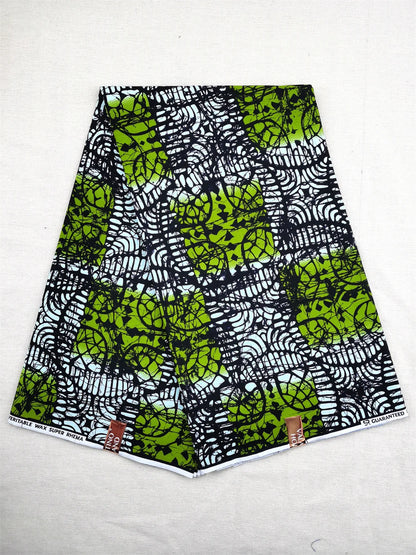 Ankara Fabric African Real Wax Print Fabric 100% Cotton High Quality 6 Yards African Fabric for Party Dress Nigeria