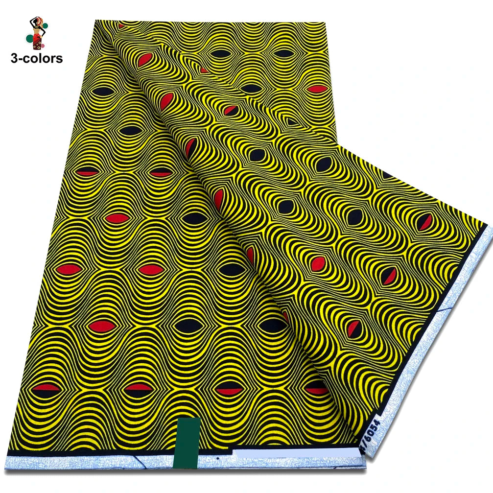2025 Veritable Wax Guaranteed Real Wax Print Fabric dutch hollandais Pagne African Wax Fabric 6 yards