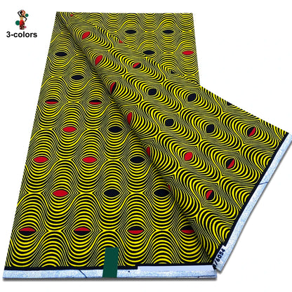 2025 Veritable Wax Guaranteed Real Wax Print Fabric dutch hollandais Pagne African Wax Fabric 6 yards