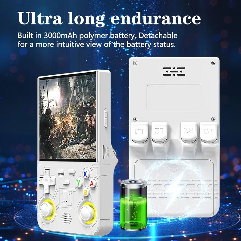 2026 Linux System R36 ULTRA Open Source Video Game Console 4 0inch IPS Handheld Game 64G 20000 Plus Games Retro Pocket Player