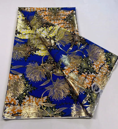 2022 New Hot Sale African Wax Fabric Cotton Material Nigerian Ankara Block Prints Batik Dutch High Quality Sewing Cloth