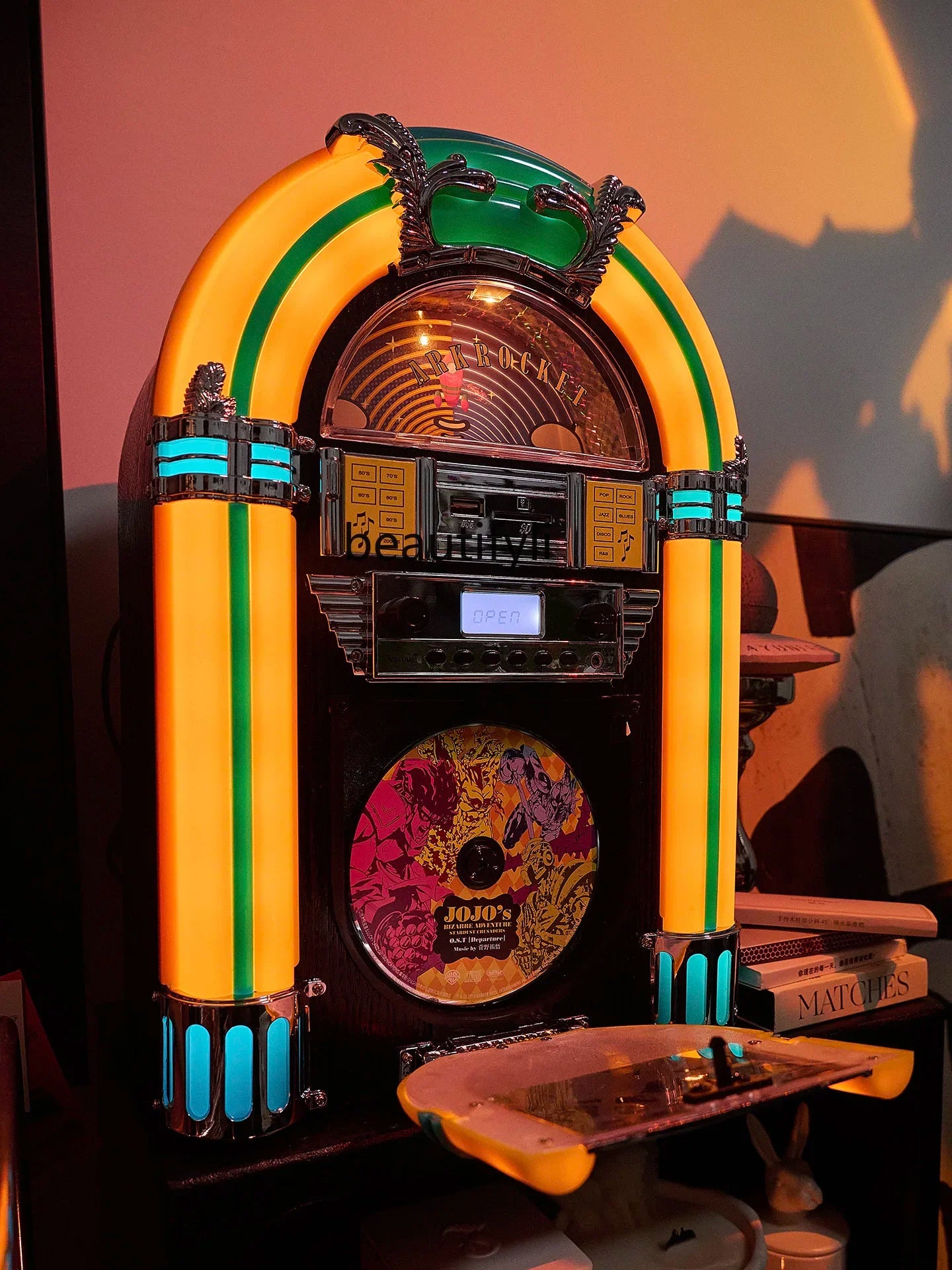 Retro CD player Bluetooth jukebox home mini desktop stereo