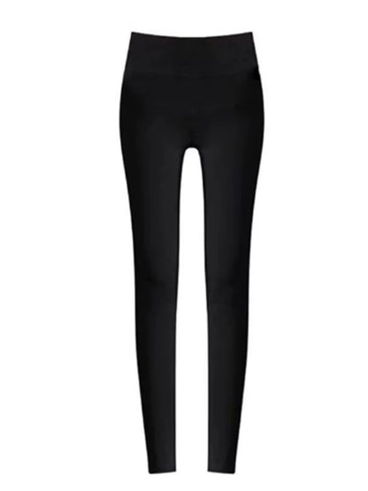 Fashion High Street Casual Women's High Waist Printed Bottom Pants New Women Reflective Tight Elastic Outerwear Pants