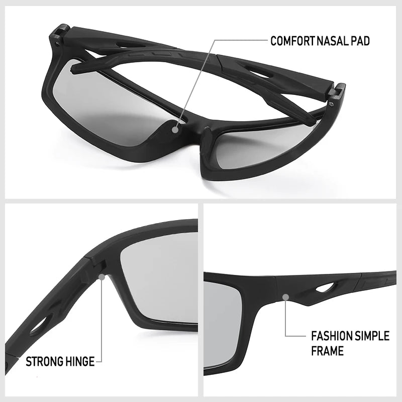1/3PCS New Polarized Sunglasses for Men Outdoor Fashion Sports Fishing Cycling Eye Protection Sun Glasses Luxury Design Uv400