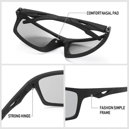 1/3PCS New Polarized Sunglasses for Men Outdoor Fashion Sports Fishing Cycling Eye Protection Sun Glasses Luxury Design Uv400