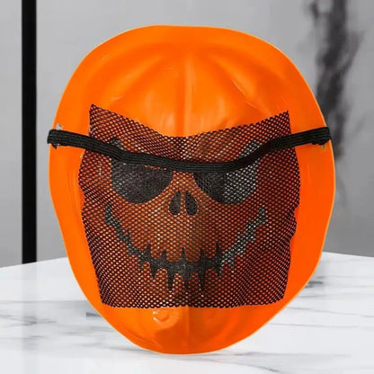 2025 Funny Cosplay Roleplay Mask Halloween Horror Devil Mask Pumpkin Mask Demon Terror Carnival Party Costume Props