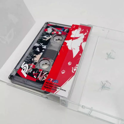 Game PERSONA Shoji Meguro Music Tape Greatest Hits OST Album 3pcs Cassettes Cosplay Walkman Recorder Soundtracks Box Party Music