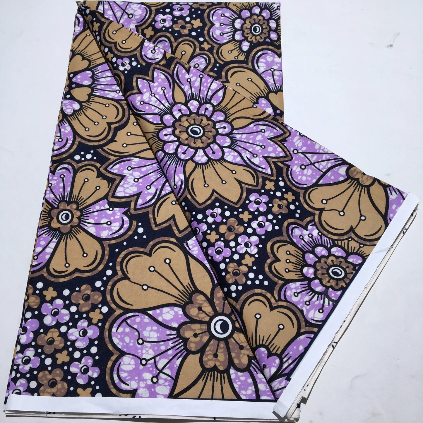 African New Wax Fabric Nigeria Ankara Wax Fabrics Newest Design Block Prints Batik Dutch For Dresses Sewing Cloth Materials