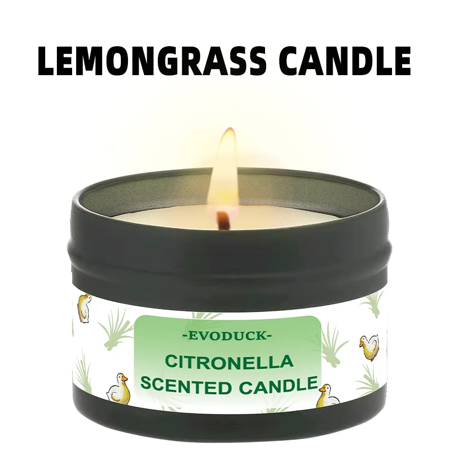 Citronella Candle Outdoor, Fresh Lemongrass Scented Candle for Backyard Patio Garden BBQ Picnic Camping Summer Party Home Decor
