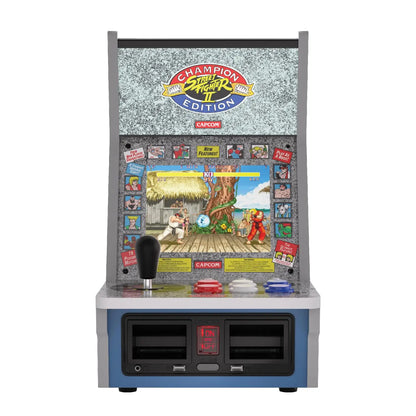 Evercade Alpha Street Fighter Bartop Arcade Pre Assembled Unit with Competition Grade Arcade Controls 8 High Resolution IPS