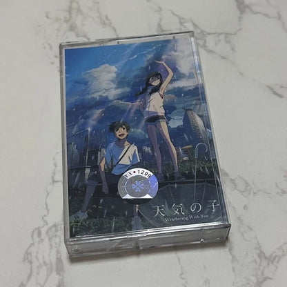 Anime Your Name RADWIMPS Music Tape Greatest Hits OST Album 2pcs Cassettes Cosplay Walkman Recorder Soundtracks Box Party Music