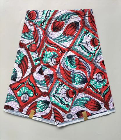 2025 Newest Veritable Original Super-W Guaranteed Dutch Hollandais Pagne Real Wax Print Fabric African Dress 100% Cotton 6 yard