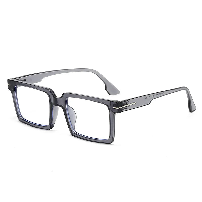 Square Women Reading Eyeglass Fashion Progressive Glasses Man's Myopia Eyewear Customized Prescription Lenses