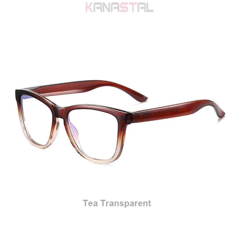 Men CR39 Lenses Reading Glasses Prescription Optics Myopia Presbyopic Eyewear Blue Light Blocking TR90 Colorful Eyeglasses Frame