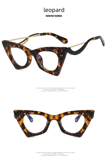 High Quality Brand Design Cat Eye Blue Light Blocking Computer Hyperopia Women Reading Glasses Diopter +0.5 1.5 2.0 2.5 3.5 6.0