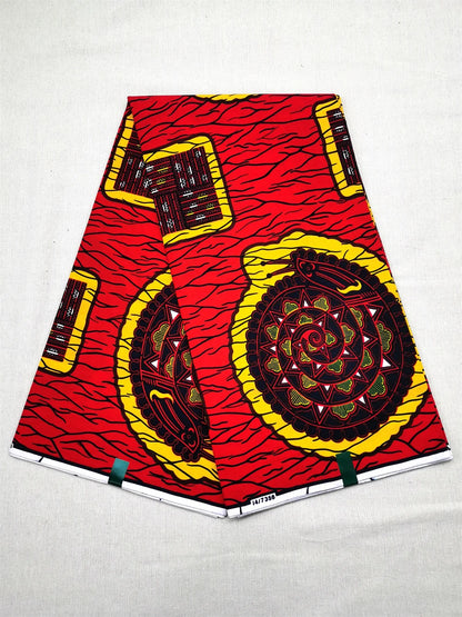 Dutch Ankara Wax Print Fabric High Quality Wax African Hollandais Fabric 100% Cotton Soft African Veritable Real Wax for Dress